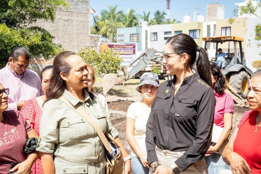 GERALDINE PONCE TRANSFORMA LA COLONIA JUVENTUD CON NUEVA OBRA DE REHABILITACIÓN VIAL