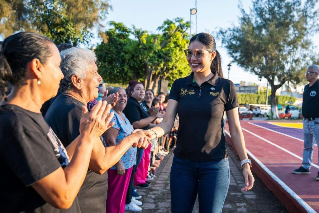 TRANSFORMA GERALDINE PONCE OTRO ESPACIO PÚBLICO EN TEPIC