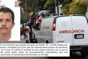 FAMILIA DE ‘EL MENCHO’ RECLAMARÁ SU CUERPO, INFORMA LA FGR