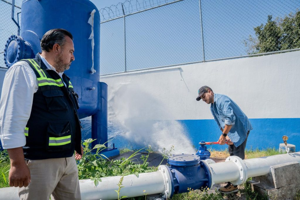 ACUAFÉRICO SUR HA SIDO REPARADO, INFORMA LA PRESIDENTA GERALDINE PONCE