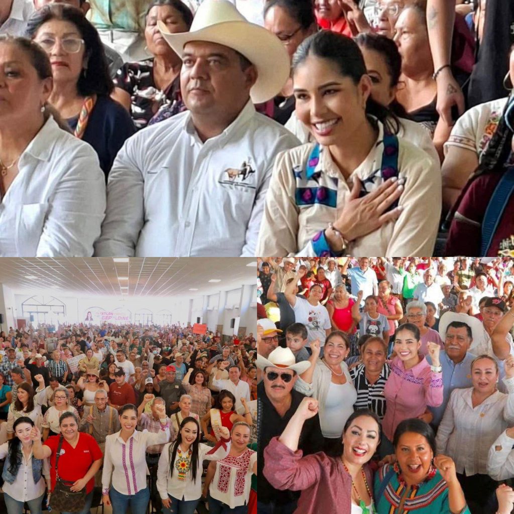 GERALDINE PONCE SIGUE SUMANDO LIDERAZGOS EN TODO EL ESTADO
