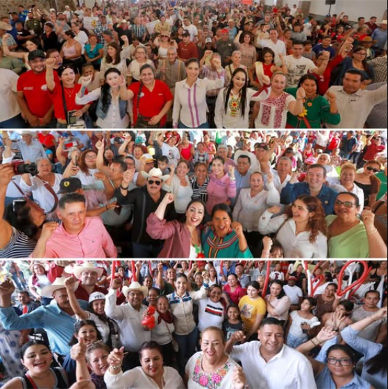 ¡DE NORTE A SUR! GERALDINE PONCE CONFIRMA EN TERRITORIO SU VENTAJA EN LAS ENCUESTAS